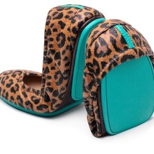 Tieks Leopard Flats Size 7